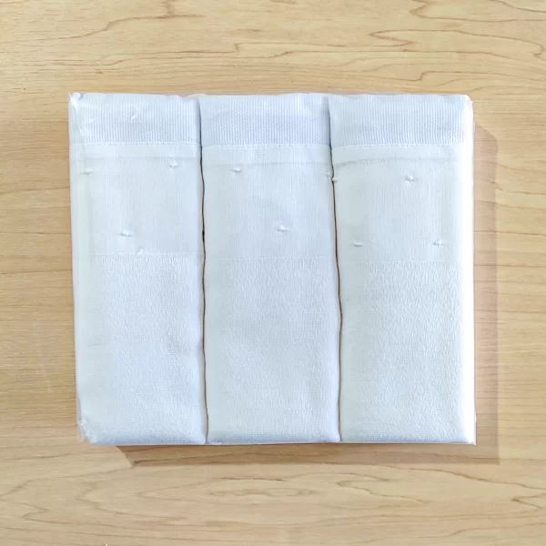 Kit fraldas - Poá branco