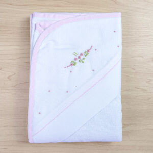 Toalha capuz – Florzinhas