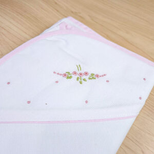 Toalha capuz – Florzinhas