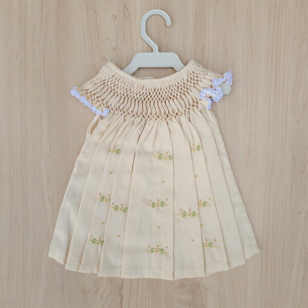 Vestido casinha de abelha - Amarelo