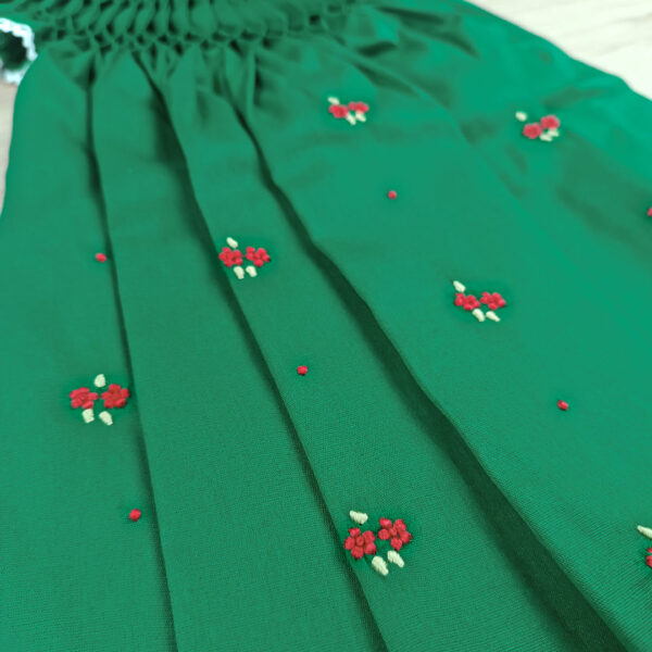 Vestido casinha de abelha - Verde escuro - Image 2