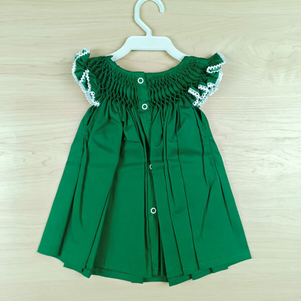 Vestido casinha de abelha - Verde escuro - Image 4