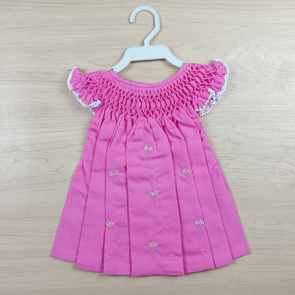 Vestido casinha de abelha - Rosa