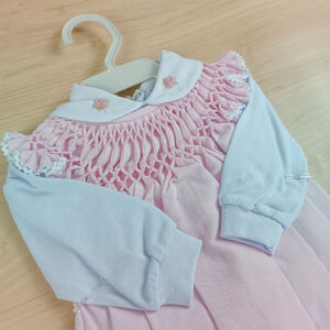 Saída de maternidade casinha de abelha – Rosa