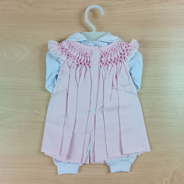 Saída de maternidade casinha de abelha - Rosa - Imagem 4
