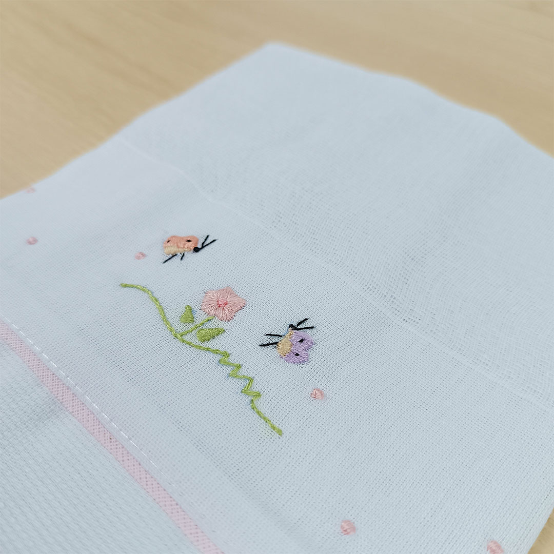 Fralda de boca - Jardim encantado - Imagem 3