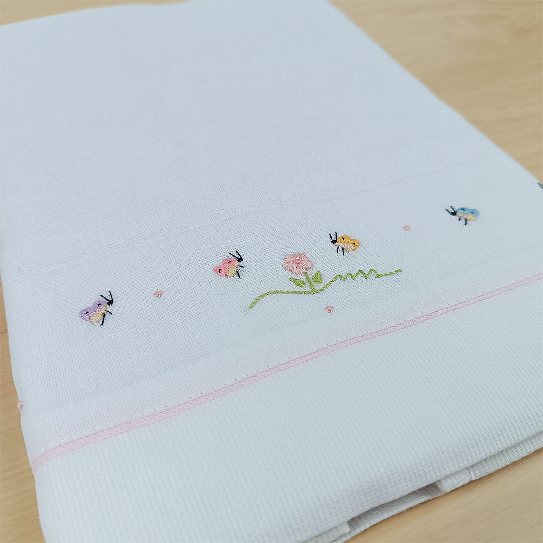 Toalha fralda - Jardim encantado - Imagem 2