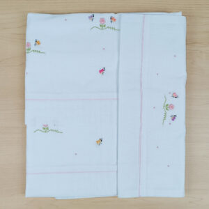 Jogo lençol de berço – Jardim encantado