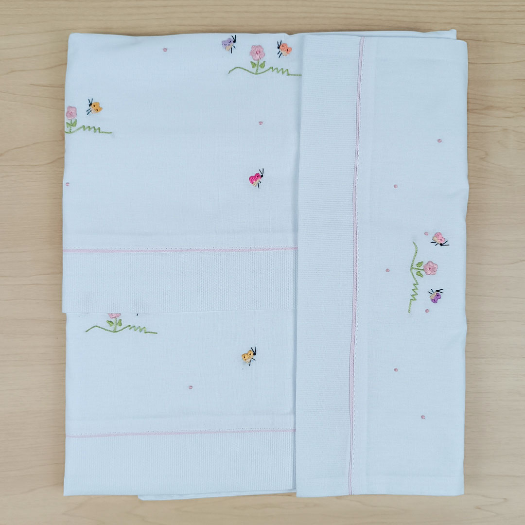 Jogo lençol de berço - Jardim encantado