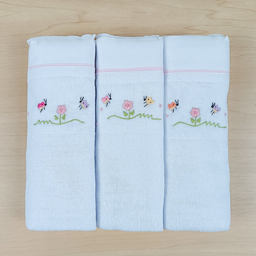 Kit fraldas - Jardim encantado