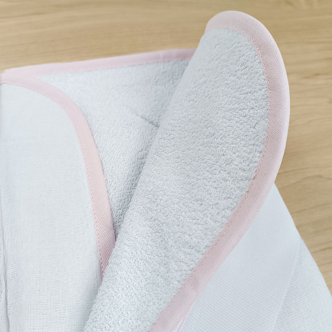 Toalha capuz - Jardim encantado - Imagem 4