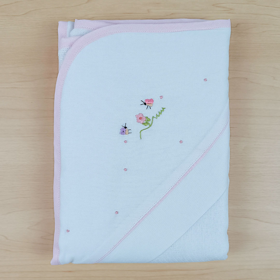 Toalha capuz - Jardim encantado