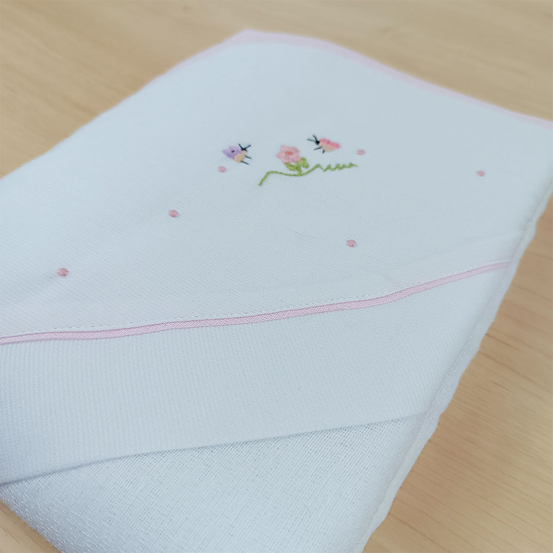 Toalha capuz - Jardim encantado - Imagem 3